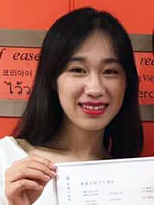 劉 潔 さん　中国